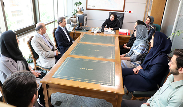 بازدید مدیرعامل از روابط عمومی